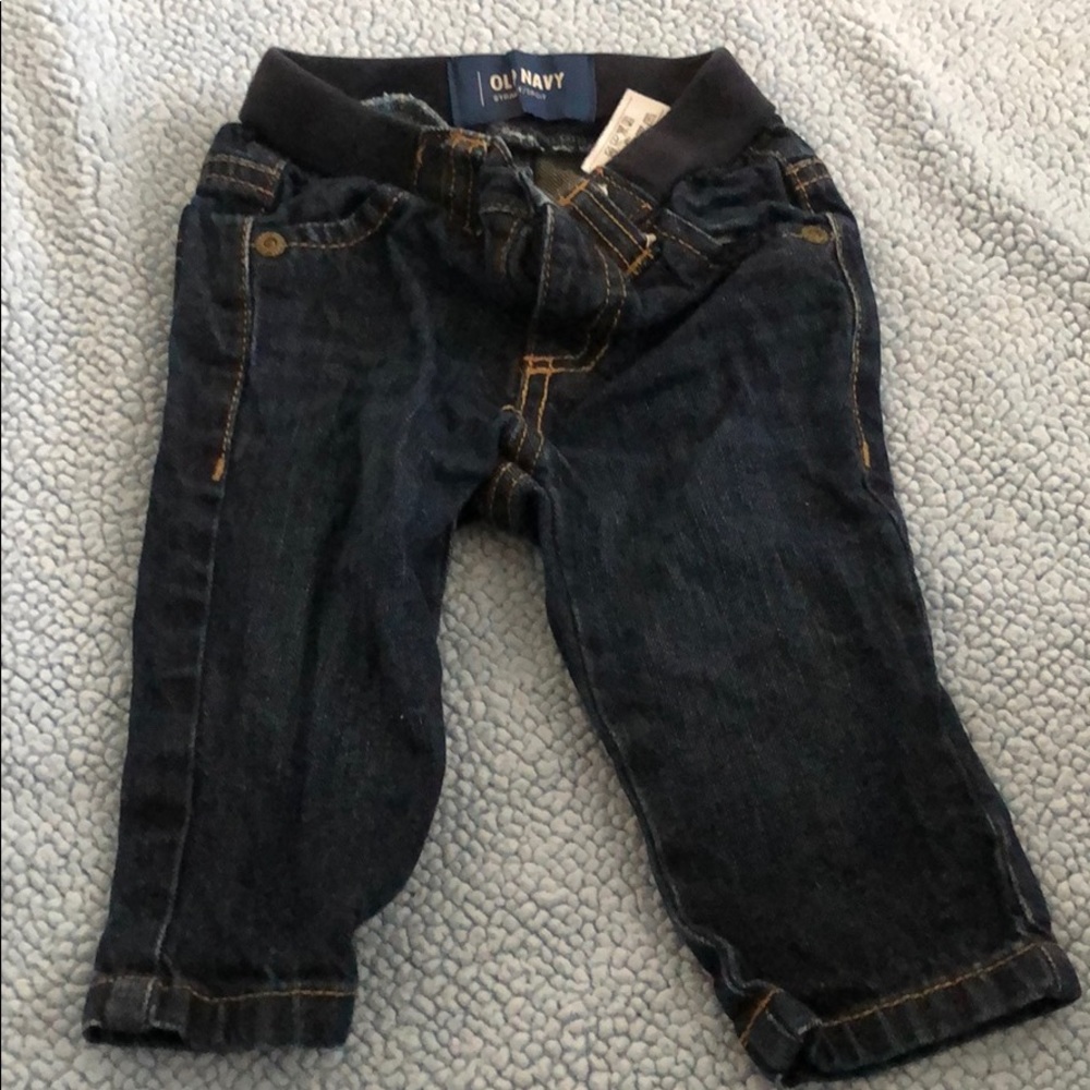 Old navy 6-12 month straight jeans